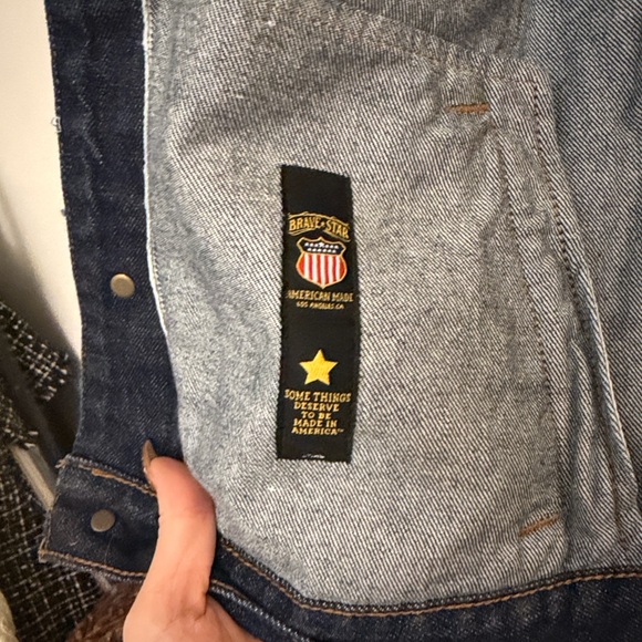 Like new Brave Star denim jacket - Picture 2 of 5
